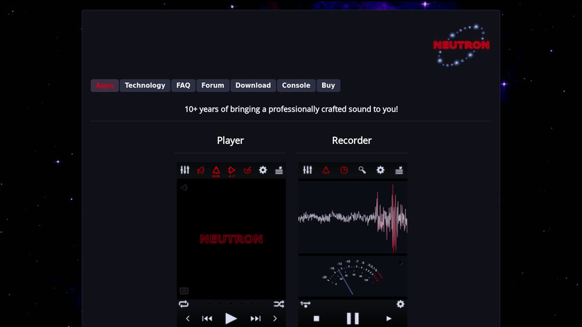 neutron music player app download
